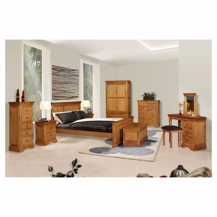 Delta Oak Triple Wardrobe