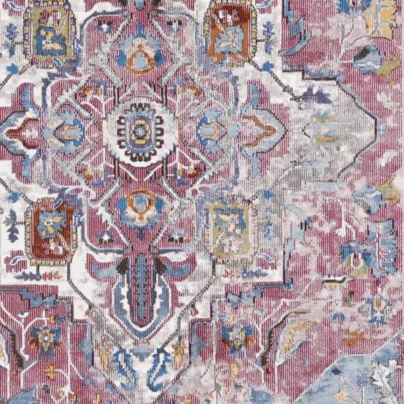 16th Avenue 91DA Fuschia/Blue Rug