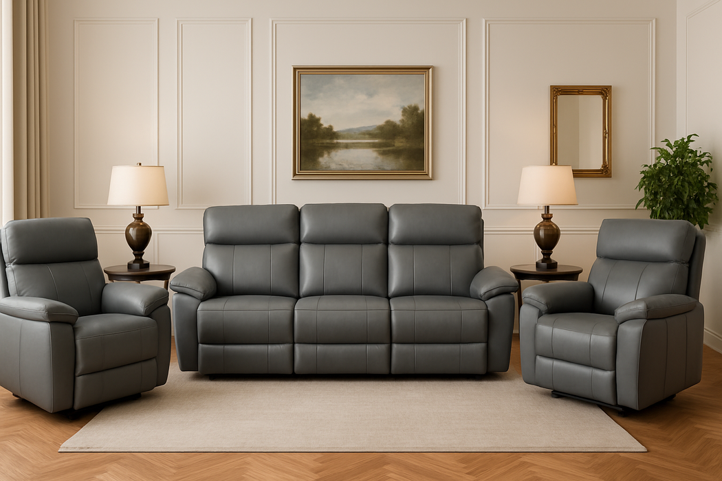 Oxford 3+1+1 Electric Armchairs & Sofa Offer