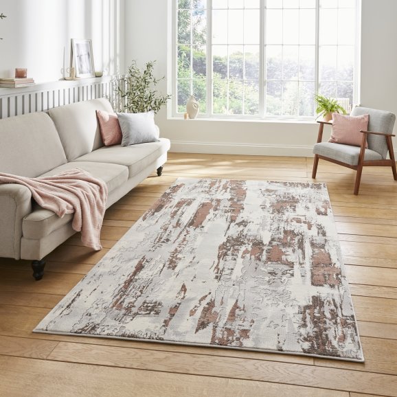 Apollo Grey/Rose GR579 Rug