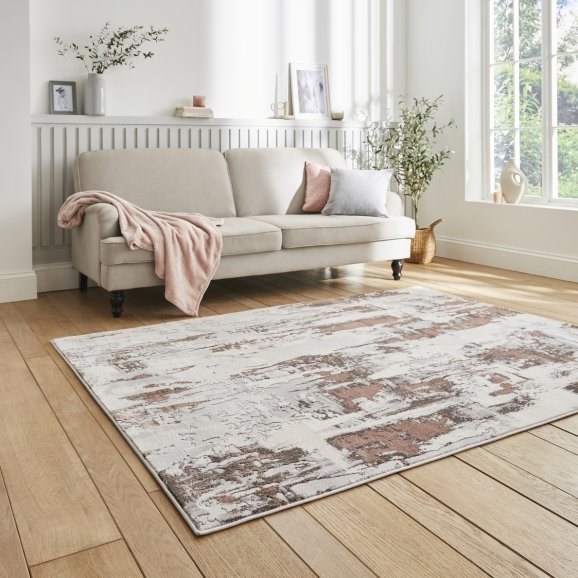 Apollo Grey/Rose GR579 Rug