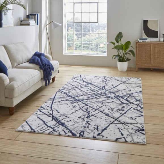 Artemis Blue/Silver B8403A Rug