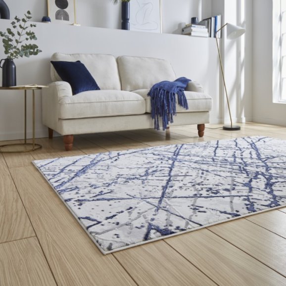 Artemis Blue/Silver B8403A Rug