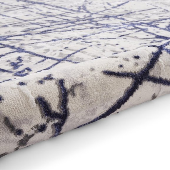 Artemis Blue/Silver B8403A Rug