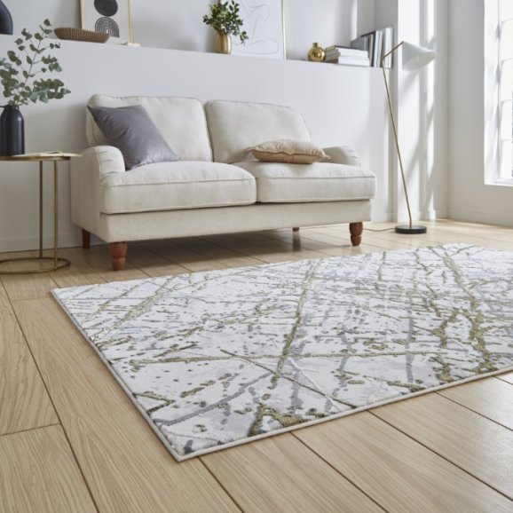 Artemis Gold/Silver B8403A Rug