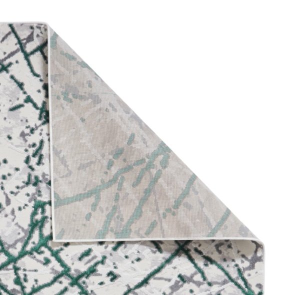 Artemis Green/Silver B8403A Rug