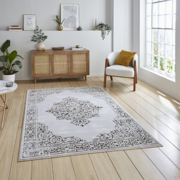 Artemis Gold/Silver B9076A Rug