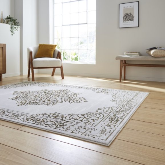 Artemis Gold/Silver B9076A Rug