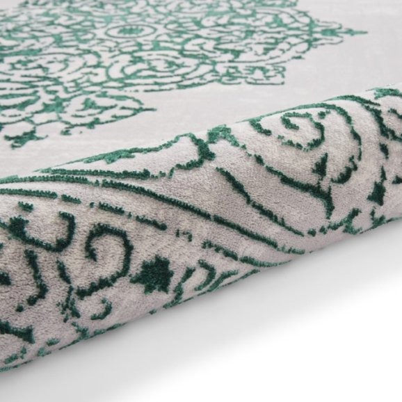 Artemis Green/Silver B9076A Rug