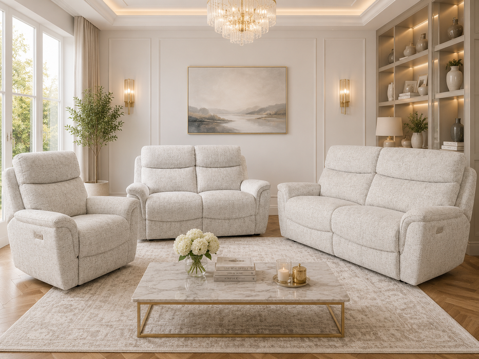 Alves 3+2+1 Electric Recliners