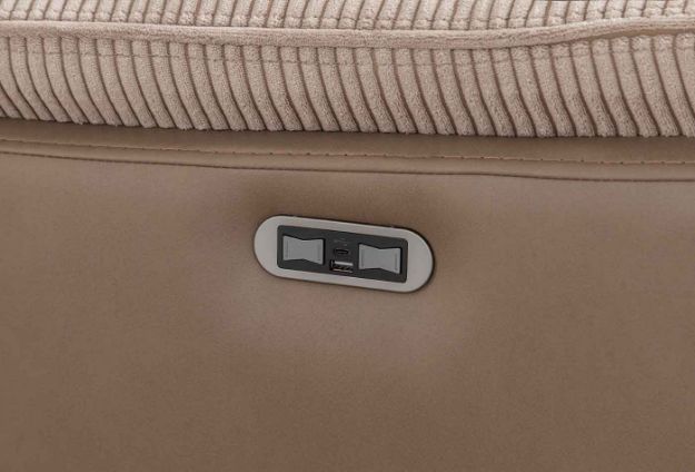 Arlington Electric Recliner Corner with Console & Hidden Wireless Charger