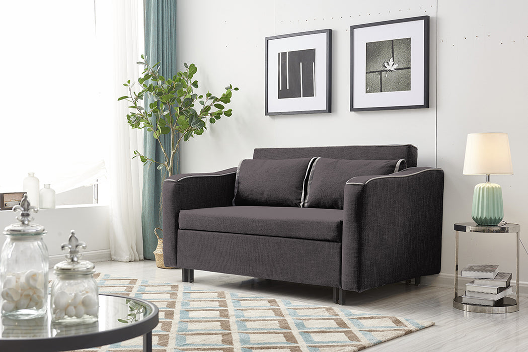 Aspen Charcoal Sofabed