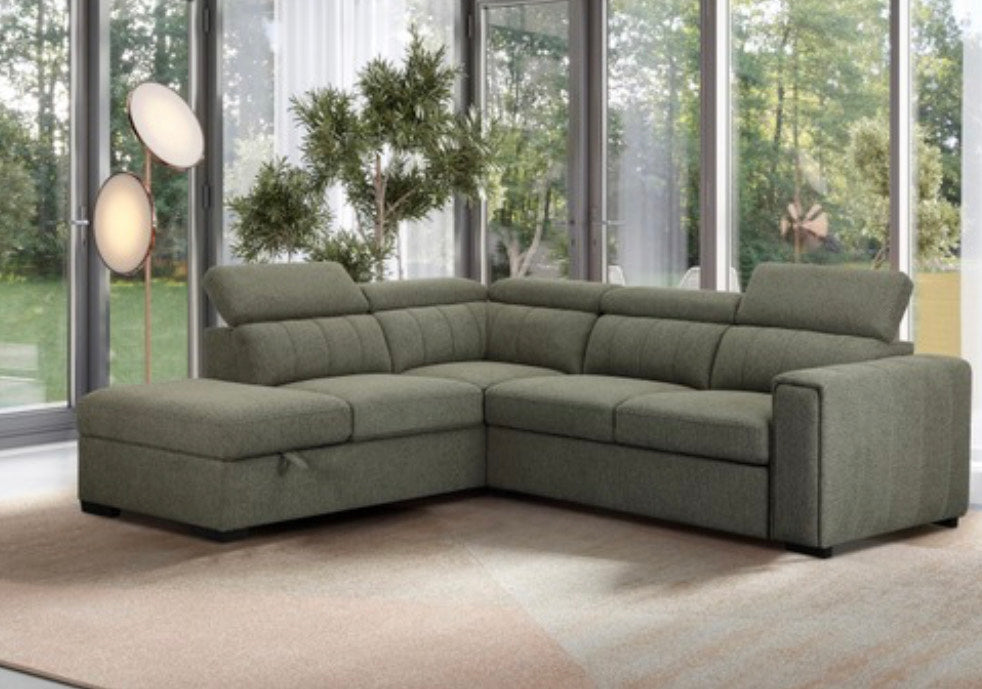 August Sofabed in Green