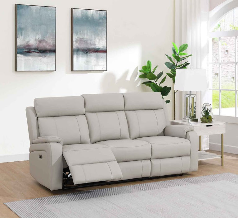 Banbury 3 Seater Leather Electric Recliner