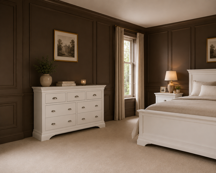 Bella 3+4 Drawer Wide Chest