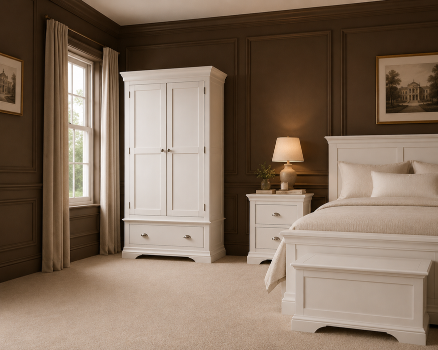 Bella Double Wardrobe with Drawers