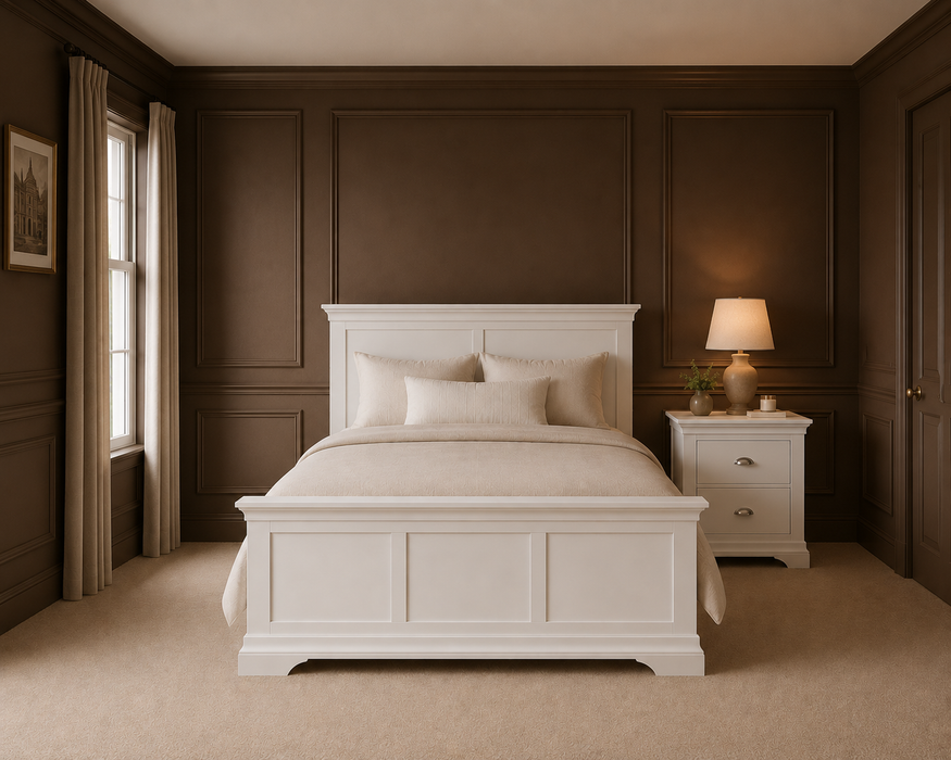 Bella White 5ft Bedframe | G Furniture & Carpets Galway
