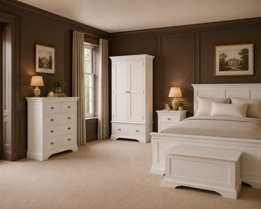 Bella White Bedroom Collection at G Furniture Galway