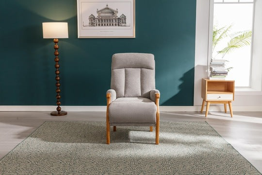 Blaze Orthopedic Fireside Chair Light Grey