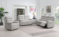 Bromley Light Grey Electric Recliners