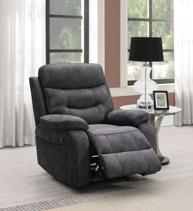 Carrie 1 Seater Electric Recliner Dark Grey