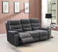 Carrie 3 Seater Electric Recliner Dark Grey
