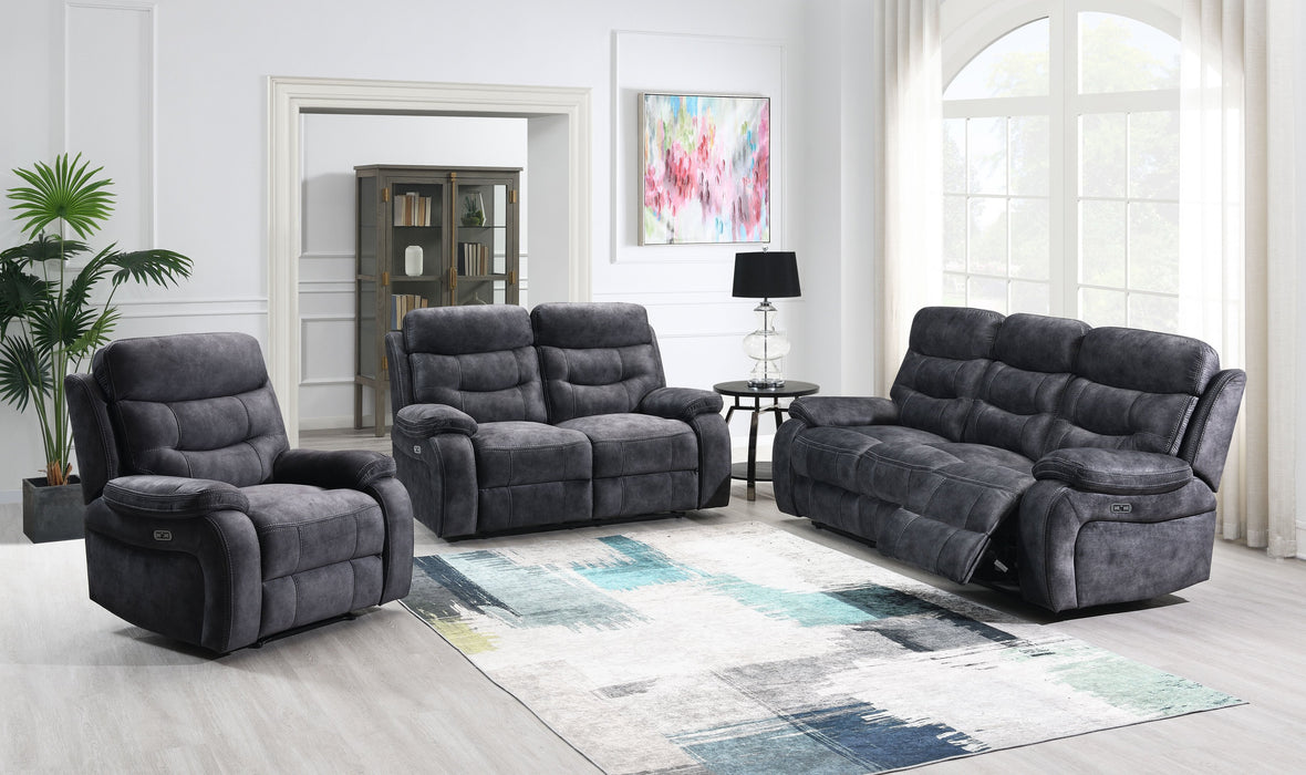 Carrie Dark Grey Electric Recliners