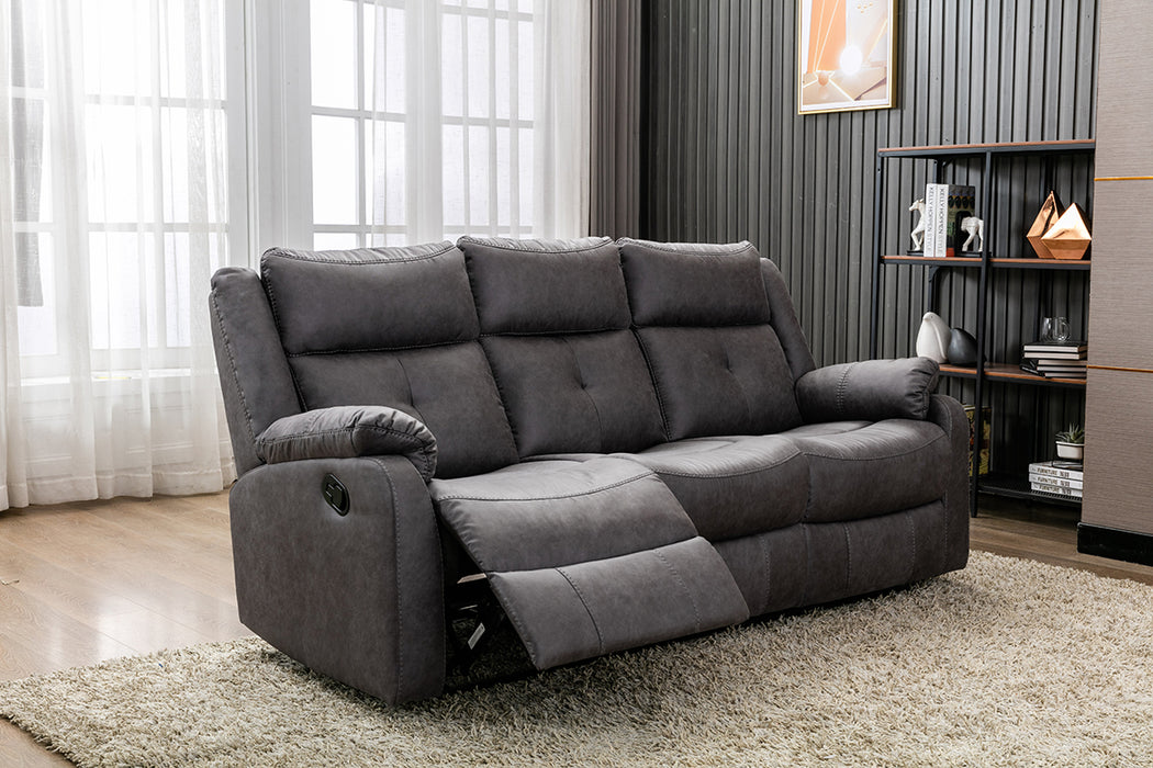 Casey 3 Seater Recliner With Drop Down Tray