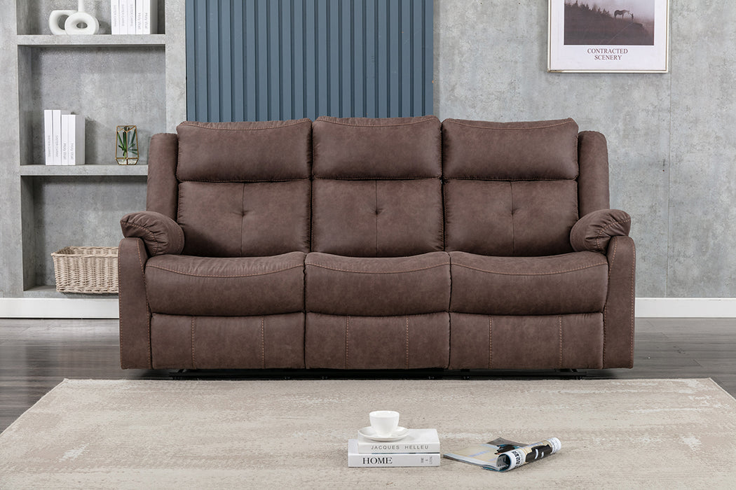 Casey 3 Seater Recliner With Drop Down Tray