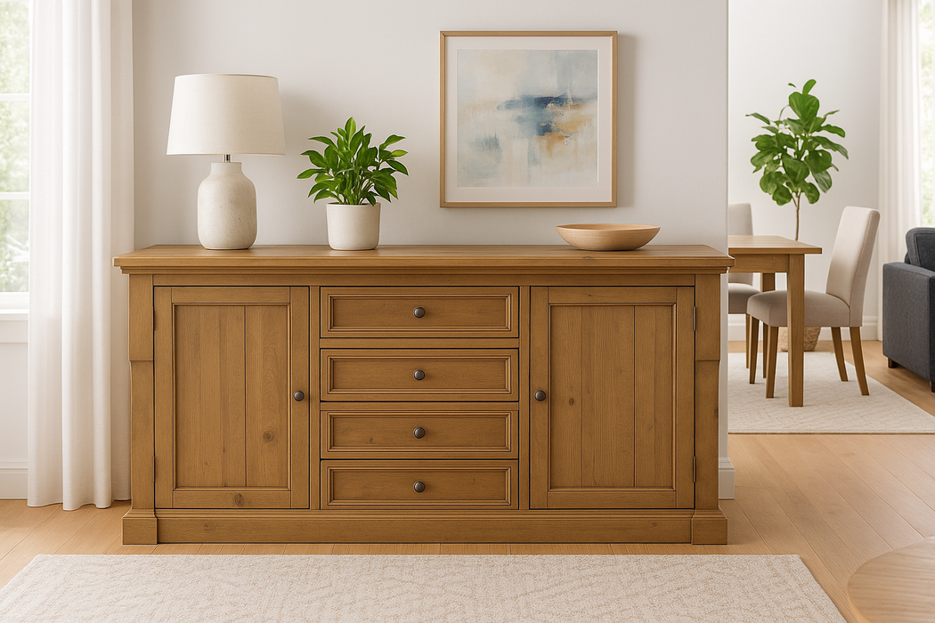 Chateau 2 Door 4 Drawer Sideboard