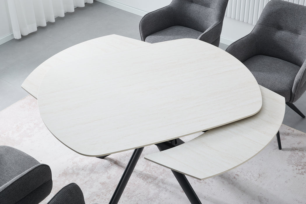 Chloe Ceramic Extension Table