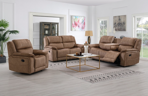 Coffee Brown Oscar Manual Recliner Sofas