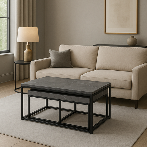 Combo Living Set Marble-ComboCoffeeTable_2SideTables