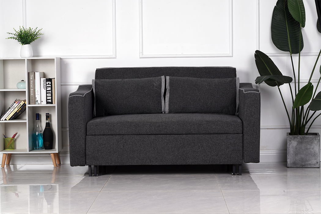 Aspen Charcoal Sofabed