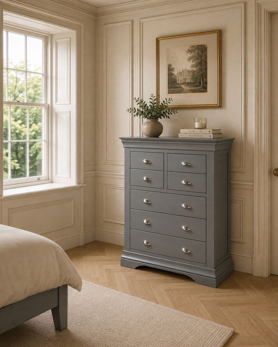 Daniella 3+4 Drawer Tall Chest