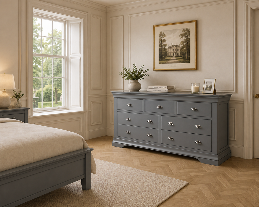 Daniella 3+4 Drawer Wide Chest