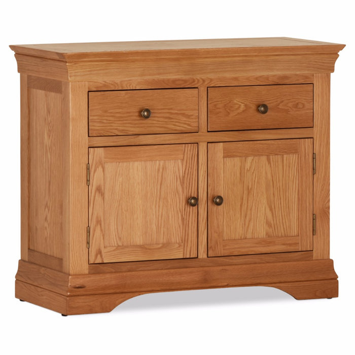 Delta Oak 2 Door / 2 Drawer Sideboard