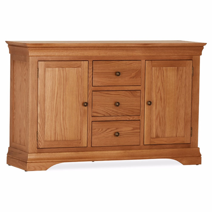 Delta Oak 2 Door / 3 Drawer Sideboard