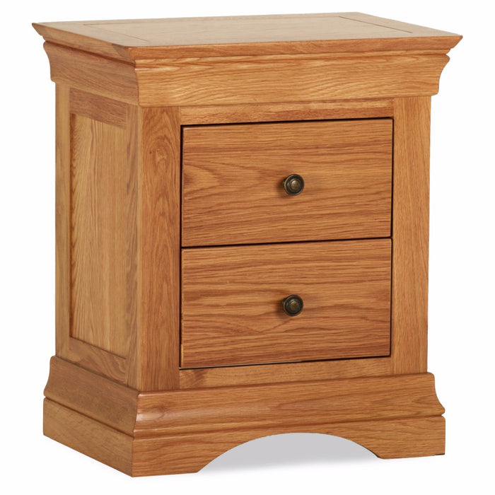 Delta Oak 2 Drawer Locker