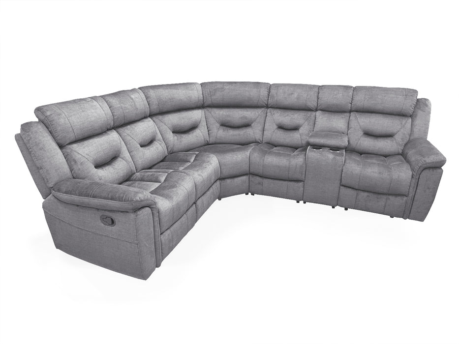 Denby 4 Seat Corner Group Manual Recliner