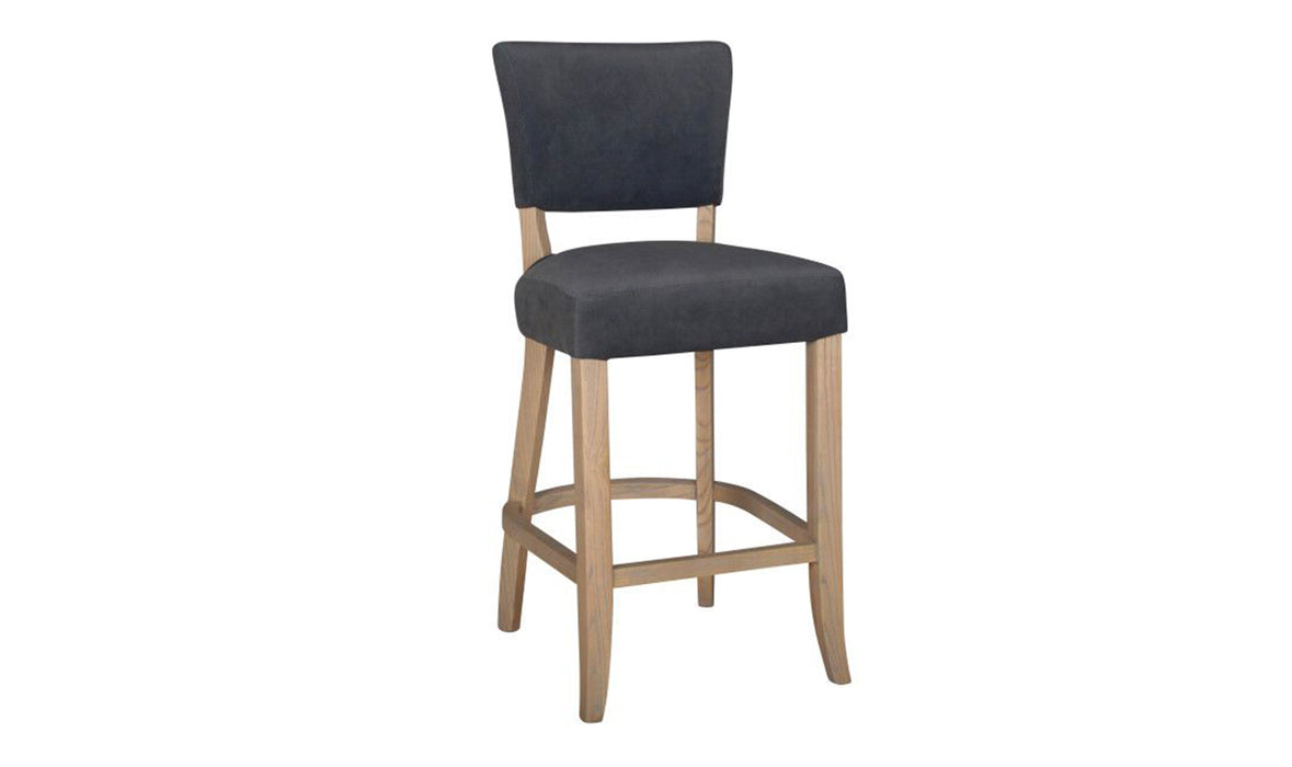 Duke Velvet Bar Stool