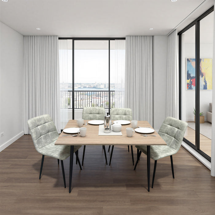 Franko Dining Table 1.2m - Grey Oak