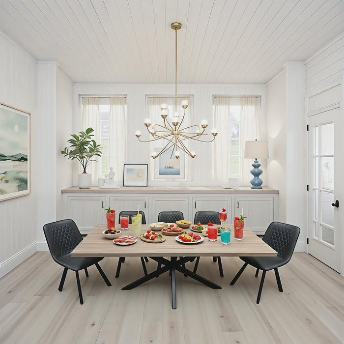 Franko Extension Dining Table 1.6m - Grey Oak