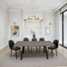 Fredrik Grey Extension Table