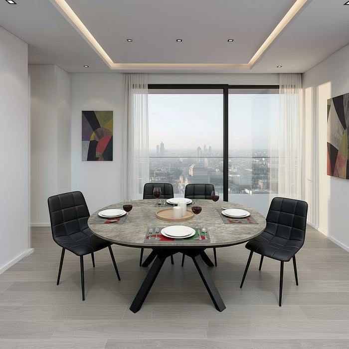 Fredrik Round Extension Table