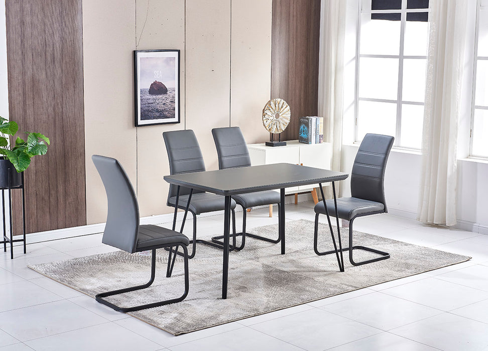 Freya 4' Dining Set with 4 Chairs