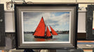 Galway Hooker Framed Wall Art