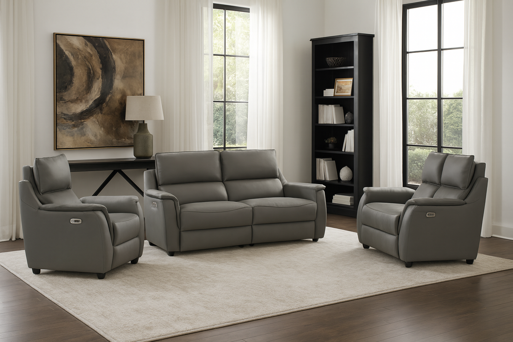 Genoa 3 Seater Electric Recliner Sofa