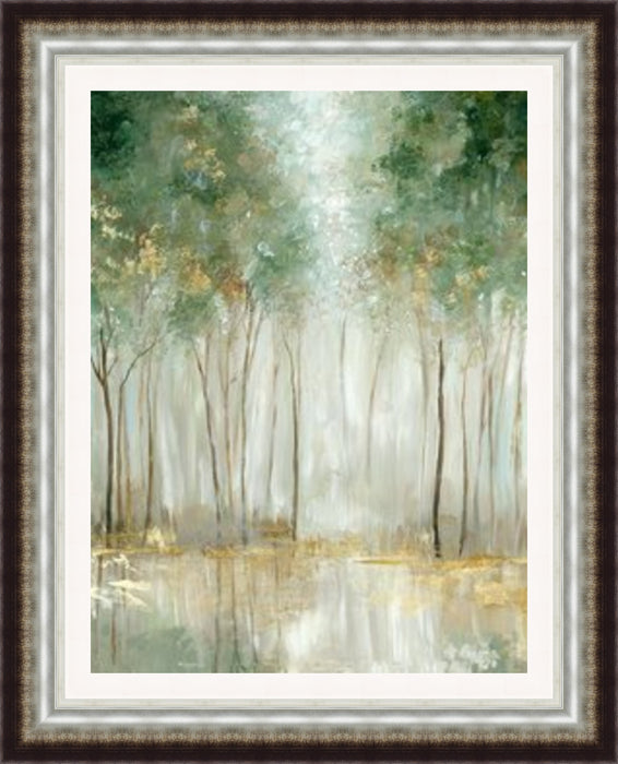 Green & Gold Forest - Rectangle Large