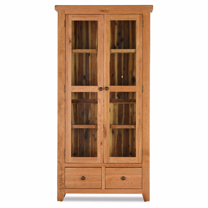 Oscar Double Display Cabinet